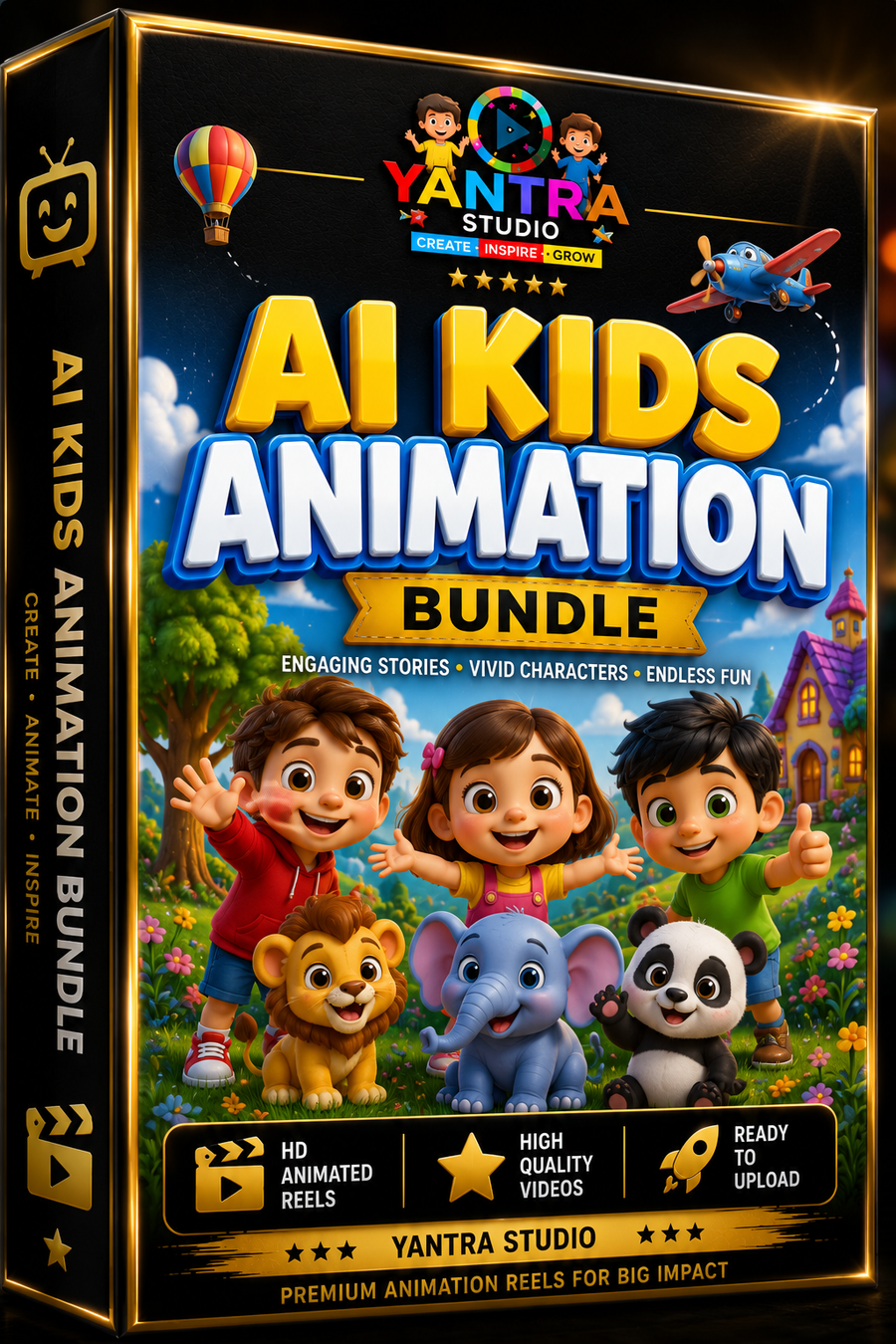 AI KIDS ANIMATION | 4K QUALITY